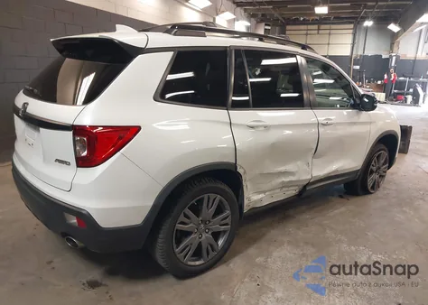 2020 Honda Passport Awd Ex-L z USA, uszkodzony, nr VIN 5FNYF8H52LB009336
